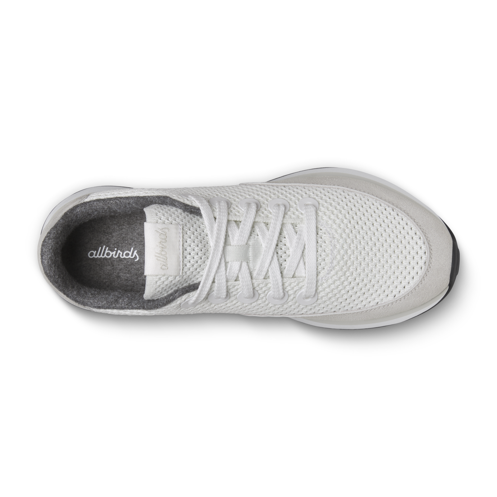 Allbirds Mens Varsity Airy Freizeitschuhe in WEISS