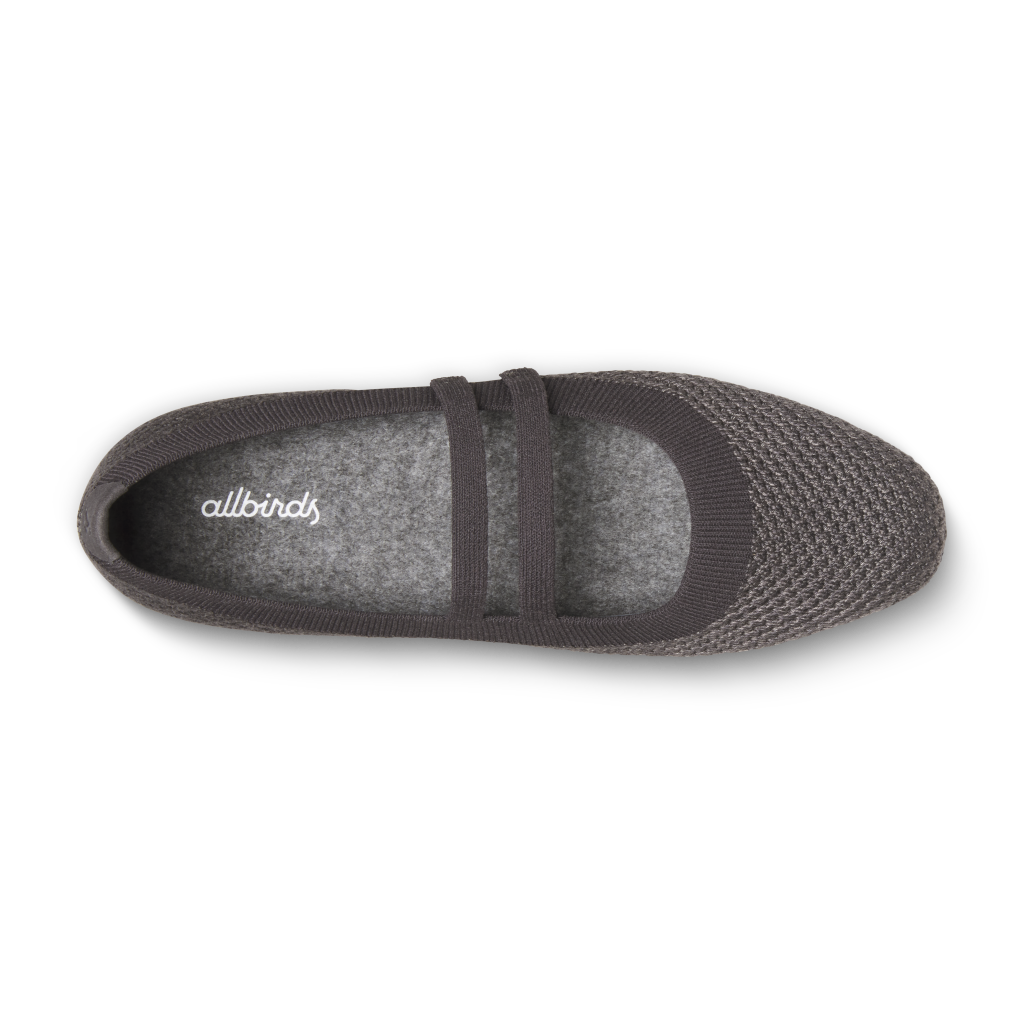 Allbirds W Breezer Mary Jane Ballerinas in GRAU